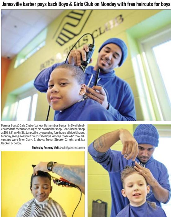 The Gazette · January 2016 article about Ben Zweifel